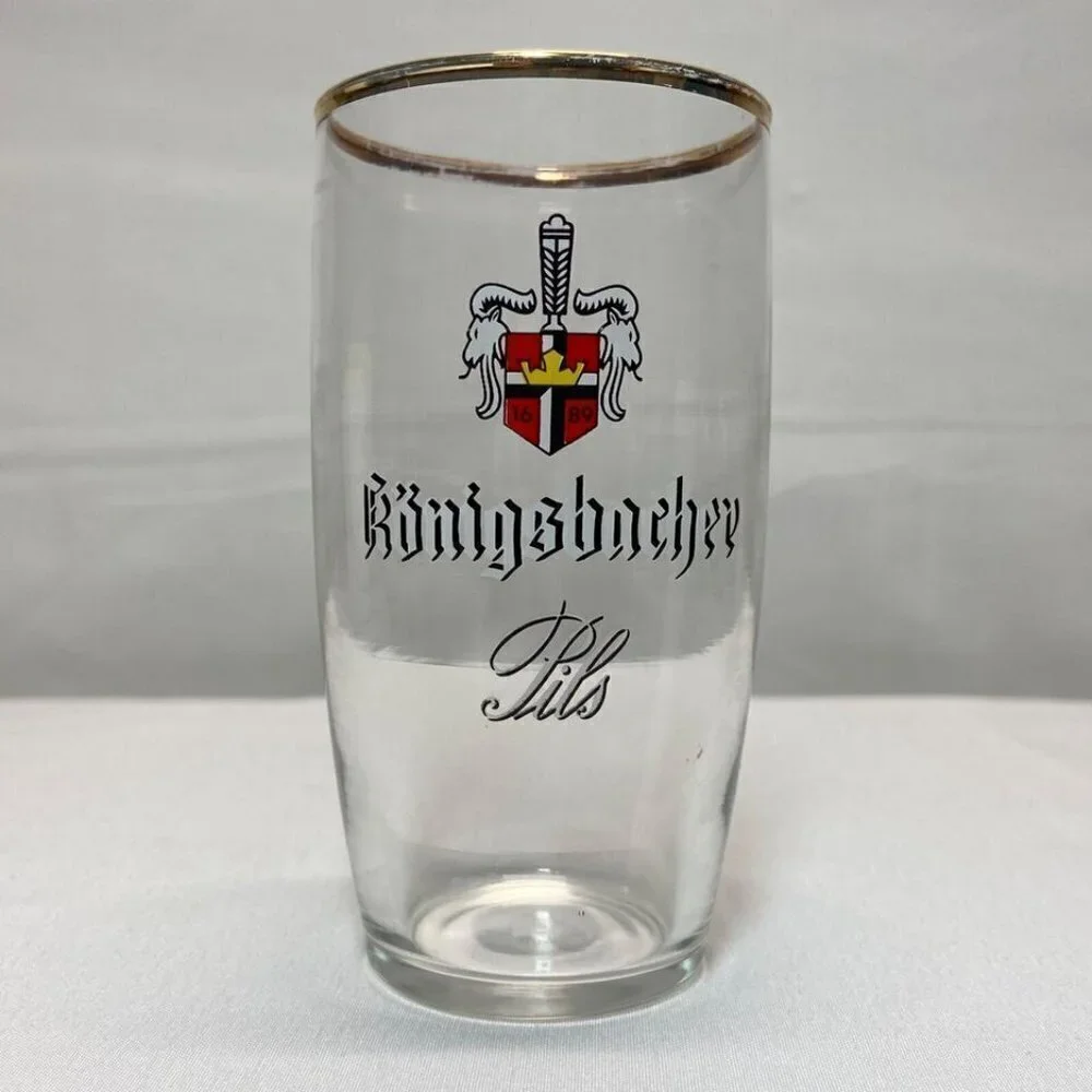 Konigsbacher Pils‎ Pilsner German Beer Glass 4.5